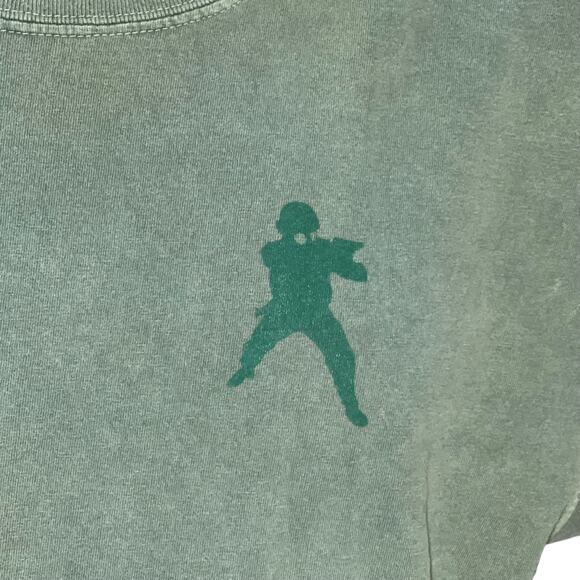 Vintage Tom Clancy’s Ghost Recon Ubisoft Military Green T-Shirt - Size M - Picture 2 of 16